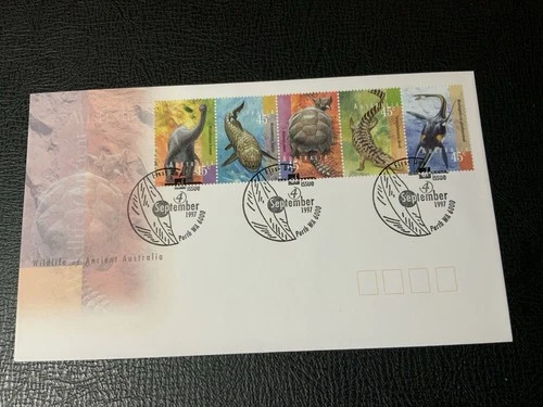 Australia 1997 #1616a Prehistoric Animals - FDC