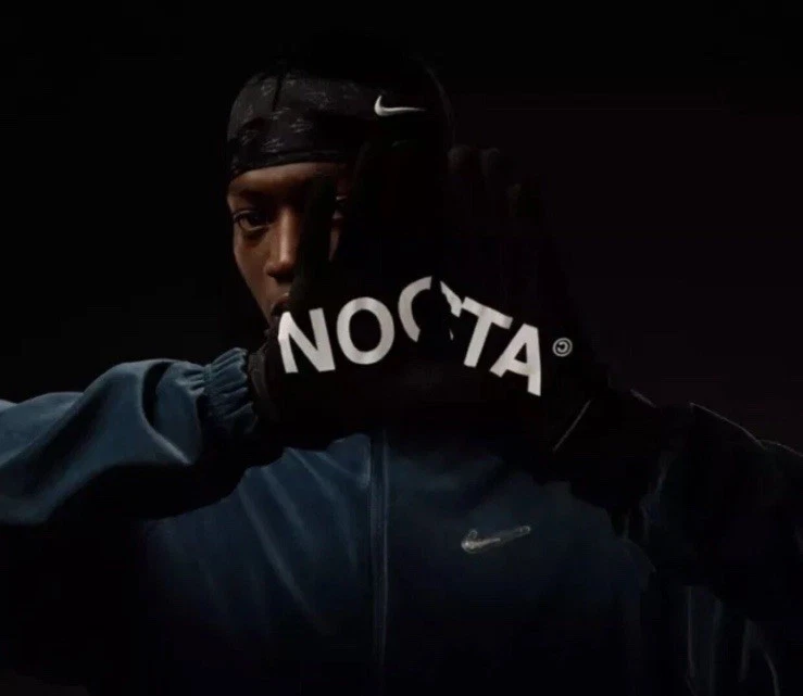 Nike Nocta x Drake Limited Black Reflective Gloves Sz L NEW FD2116 001 RARE