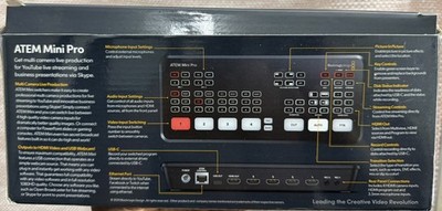 Blackmagic Design ATEM Mini Pro HDMI Live Stream Switcher