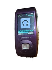 Samsung YP-T9J MP3 Media Player Purple 2 GB USB 2.0 LCD Display. Works