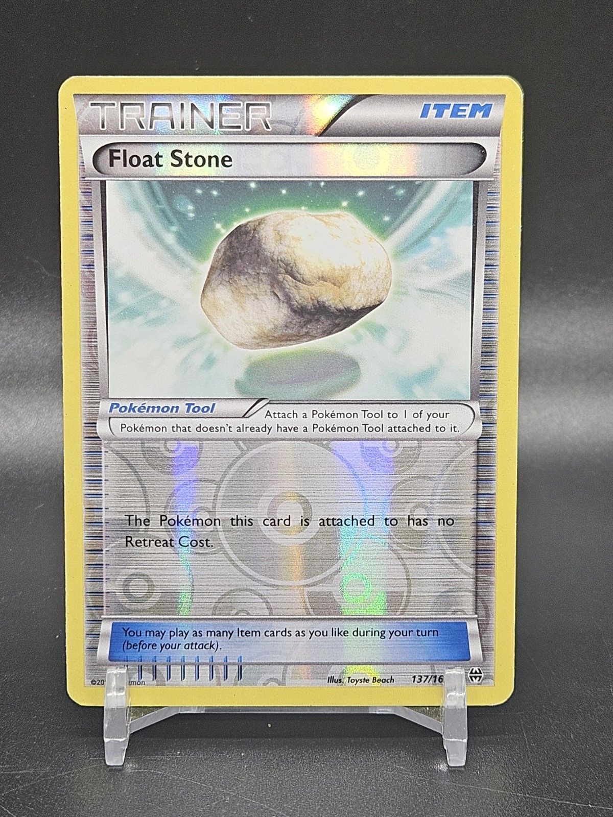 Pokémon Trainer Float Stone Uncommon XY - BREAKthrough 137/162 LP