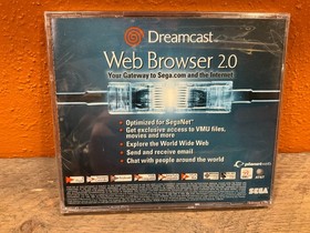 SEGA Dreamcast Web Browser 2.0 with SegaNet Brand New Factory Sealed