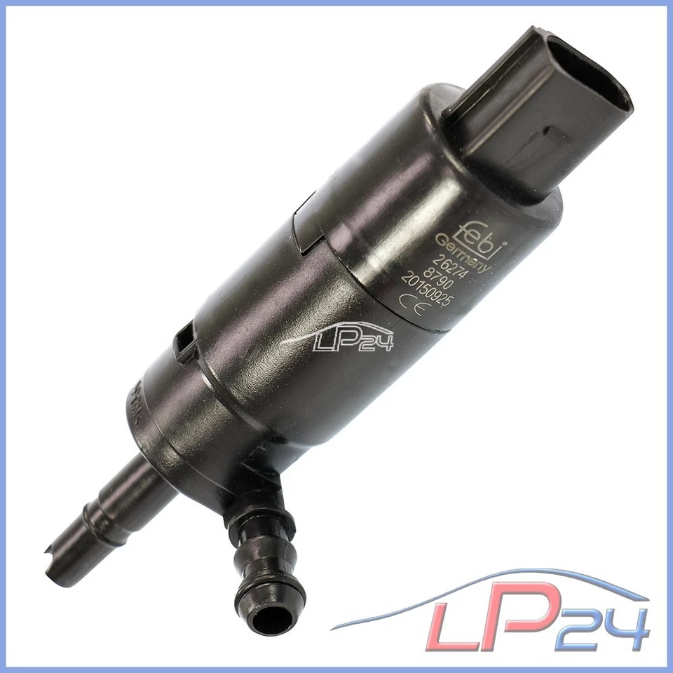 FEBI POMPE À EAU DE LAVAGE DES PHARES POUR VW POLO SCIROCCO SHARAN TIGUAN - Photo 2/4