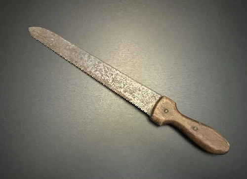 Antique, American Civil War Era Bone Saw, Amputation Knife