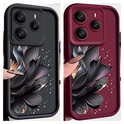 For Xiaomi Redmi 13C 14T 13T Note 14 13 12 11 Pro Shockproof Silicone Case Cover