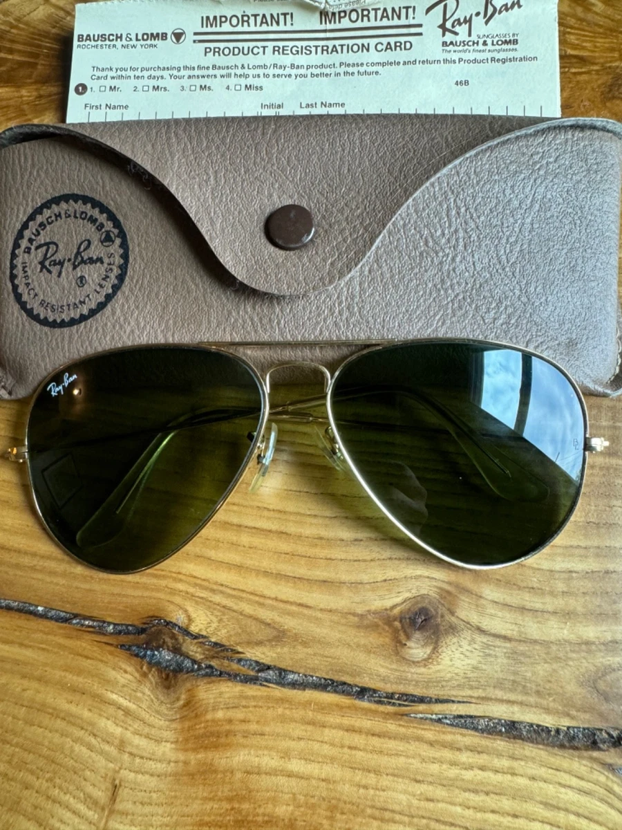 Ray-Ban Vintage Pilot Sunglasses for sale - eBay