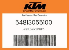 KTM Genuine Joint Head Cmp6 - 54813055100