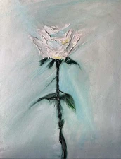 by James Dick | Impressionist | Oil on Canvas Painting | Floral