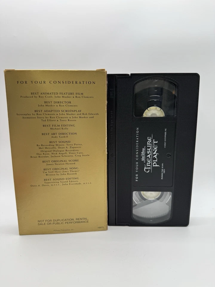 Rare Disney Treasure Planet VHS Fyc Promo - Image 2 of 2