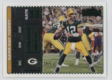 2022 Panini Contenders Game Day Ticket Emerald Aaron Rodgers #GDT-ARO tw0