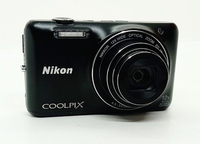 【ジャンク品】Nikon COOLPIX S6600 Nikon Coolpix S6600 Compact Digital Camera White 16MP 12 x
