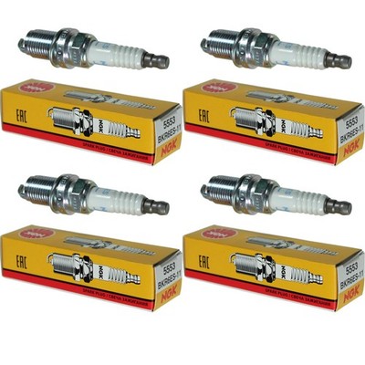 4X Original NGK Zündkerzen BKR6ES-11 für Hyundai i10 Tucson Subaru Forester
