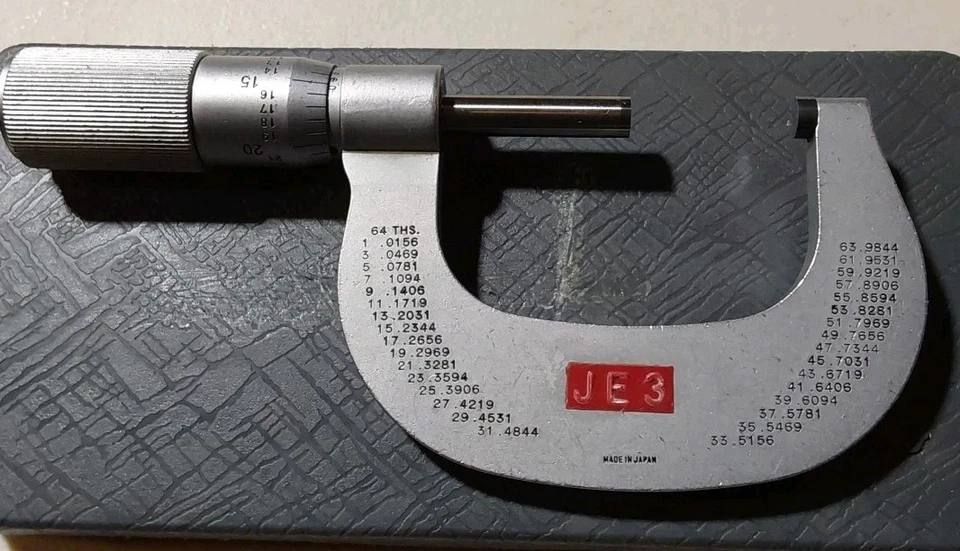 101-118 MITUTOYO MICRÔMETRO, 1-2", 0,0001", - Imagem 3 de 4