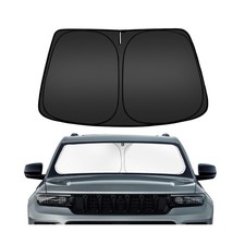ARISMOTOR Windshield Sun Shade for Jeep Grand Cherokee/Grand Cherokee L 2011-...