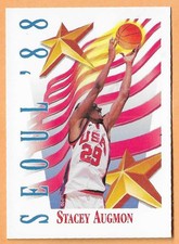 STACEY AUGMON TEAM U.S.A. #548 SKYBOX 1991-92