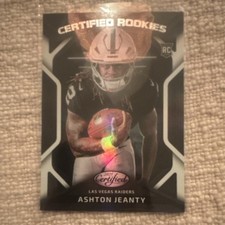 Panini 2025 Certified Rookies Ashton Jeanty Raiders Football Card RC