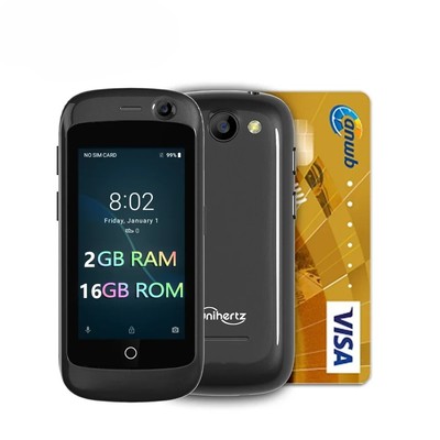 For Jelly Pro Mini Smartphone 2GB RAM 16GB ROM 2.45' Android 7.0 8.0MP Quad Core