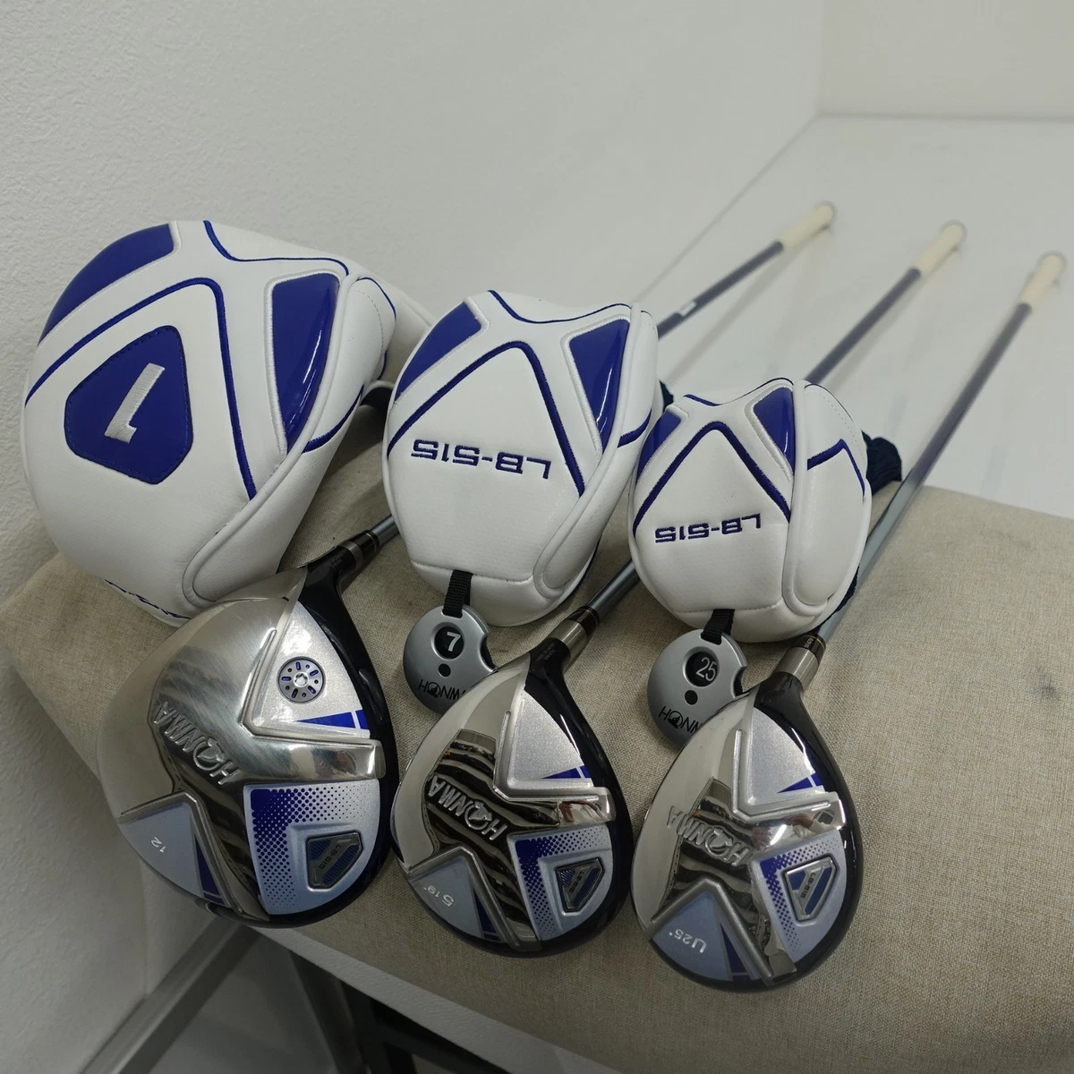 Ladies HONMA GOLF LB-515 DRIVER Fairway Wood 3pcs Set Flex-A LB-1000 With H/C