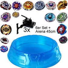 Arena Blau 45cm+ 6er Set Kreisel für Beyblad...