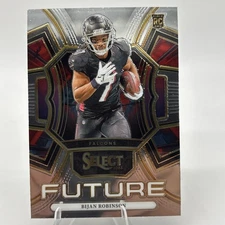 2023 Panini Select - Select Future Bijan Robinson #FUT-BRO (RC)