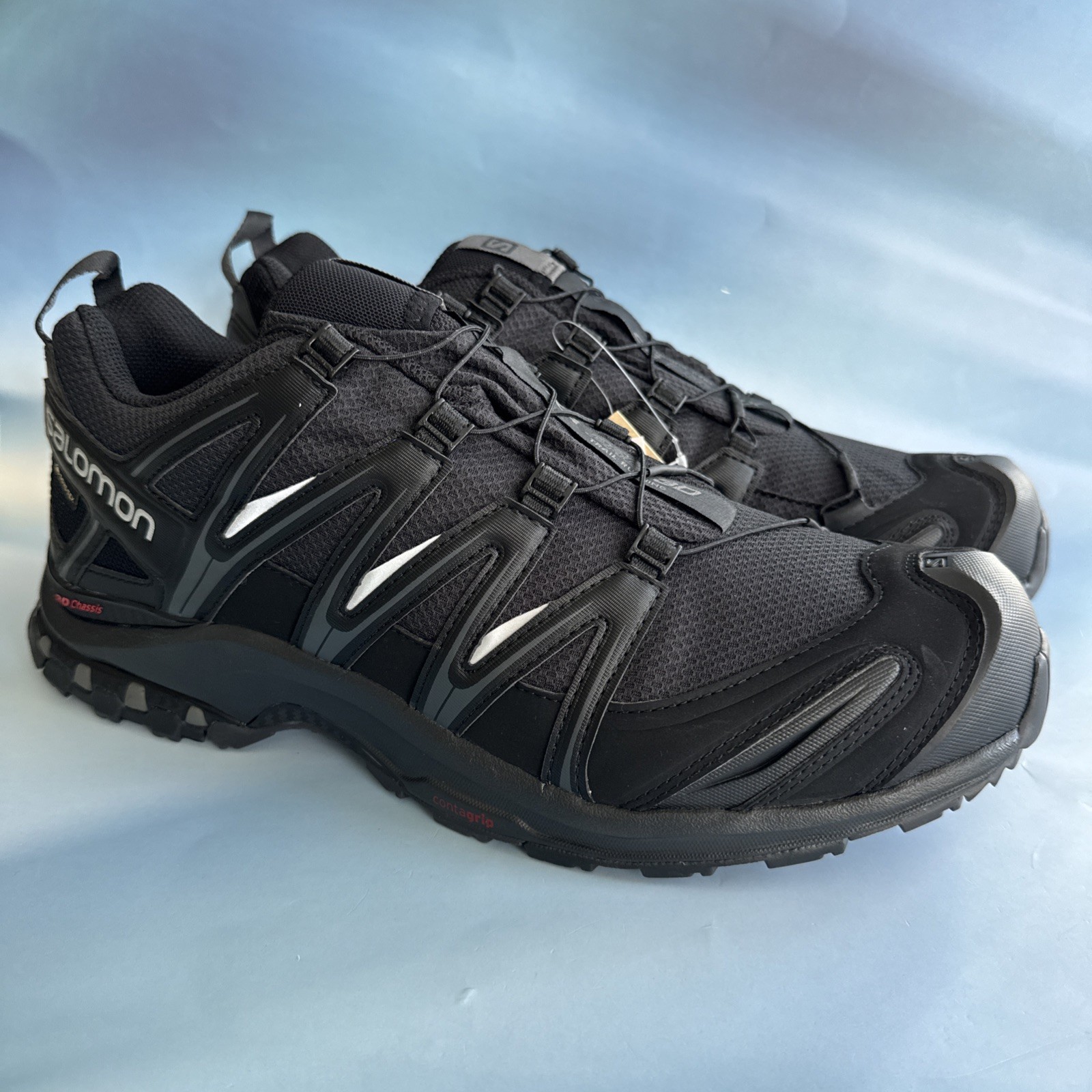 Scarpe da trail running Salomon XA Pro 3D da uomo grigio nero taglia US 10 5