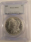 PCGS 1885-P Morgan Silver Dollar PCGS Graded MS-62