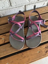 Chaco Big Kid's ZX/1 Ecotread Sandal Magenta Jam Size 3