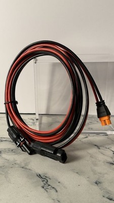 Solar Panel Extension Cable MC4 Connectors Heavy Duty Red Black Wire Adapter