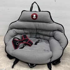 PupSaver Dog Car Seat Travel Booster- Houndstooth -  Small Medium