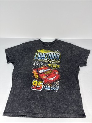 Disney Parks 2025 Cars Lightening McQueen Touring T-Shirt Sz 3XL 95 I Am Speed