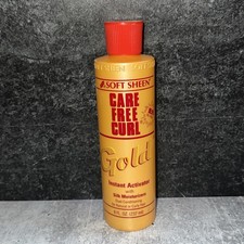 SoftSheen Carson Care Free Curl Gold Hair Instant Activator 8 fl oz New
