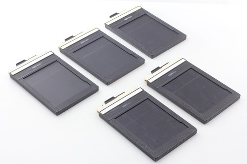 Menge 5 [fast neuwertig] Fidelity Elite 4X5 geschnitten Film Halter Großformat aus Japan - Bild 8 von 8