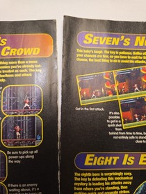 ​Rare Shinobi Legions Sega Saturn Strategy Guide & Promo Ad Vintage Magazine Lot