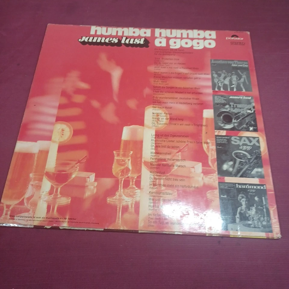 James Last Band Humba a Gogo German Edition - LP vinyl 12 " VG/VG - Image 4 of 4