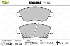VALEO Disc Brake Pad Set Front For HONDA ACURA Civic V VI VII Rsx 6450S5AE50 NEW
