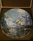 "Sailing With The Tide" Collector Plate By Royal Doulton Signed By John Stobart