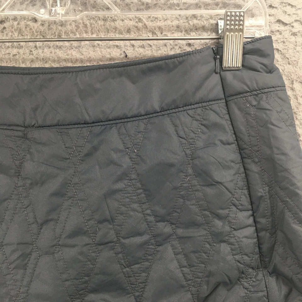 Minifalda Hard Wear Línea A Para Mujer S Gris Acolchada Tirar En Lateral Cremallera Frontal Informal Foto 3 de 4