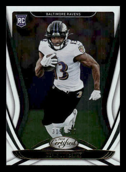 2020 Panini Certified #133 Devin Duvernay /399 Rookie Baltimore Ravens