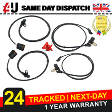 FOR MITSUBISHI LANCER EVOLUTION EVO 4 5 6 ABS SPEED SENSOR FRONT & REAR X4