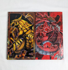 YUGIOH TCG CCG Lot Of 2 HARD SHELL FOLDING PLAYMATS Good Condition 1