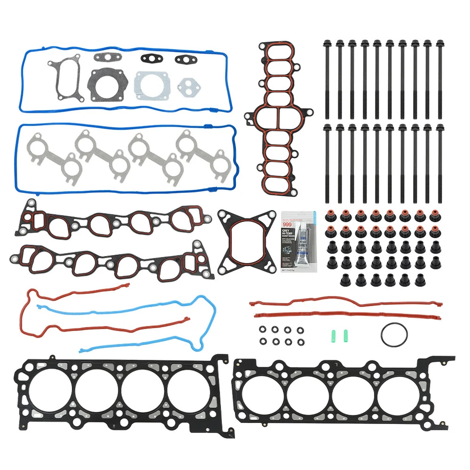 Juego de pernos de junta de cabeza aptos para Ford Explorer F150 F250 E150 1997-1999 4,6 L 281CID Foto 2 de 4