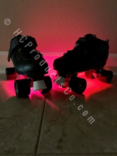Kit luci LED controllate Bluetooth per pattini a rotelle 16 milioni di opzioni di colore - Foto 4 di 9