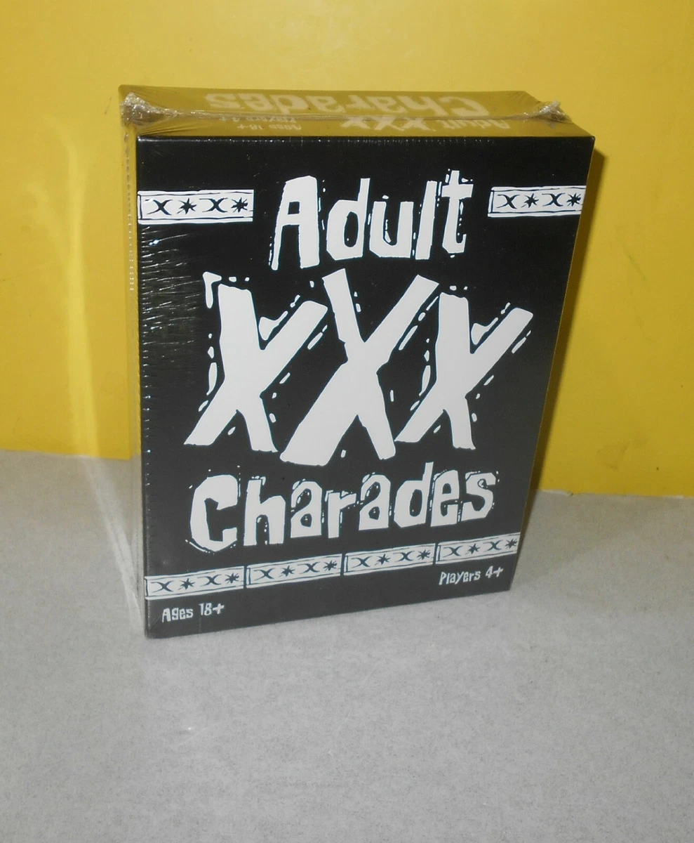 Adult XXX Charades Card Game, 18+ - Sealed new in Box | eBay