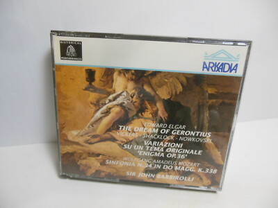 Elgar The Dream Gerontius Enigma Variations Mozart Sinfonia Barbirolli Arkadia
