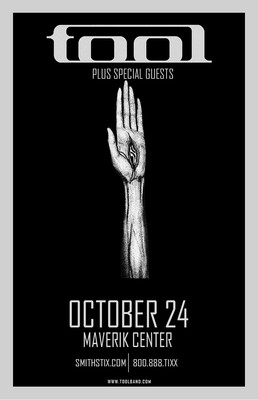 00's Tool 公式 大判ライブポスター TOOL 2016 SALT LAKE CONCERT TOUR POSTER - Alt Progressive Metal