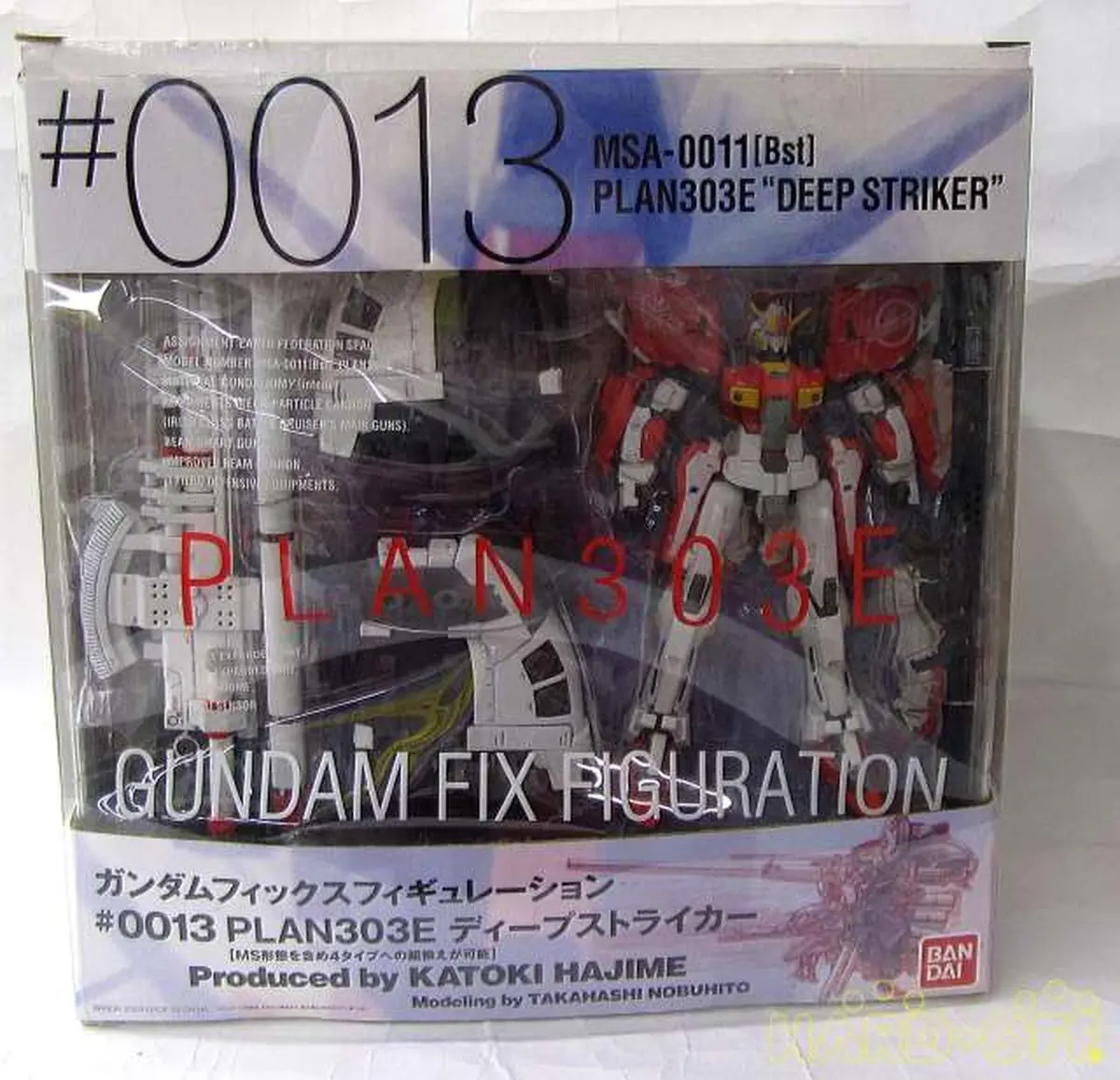 Bandai gundam fix figuration 0013 deep striker figure used with box japan  f/s