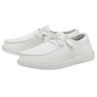 Hey Dude Shoes Wendy Funk Mono White , Slip On Loafers