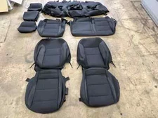 2023 2024 CHEVROLET SILVERADO CREW FACTORY OEM ORIGINAL CLOTH SEAT COVERS BLACK