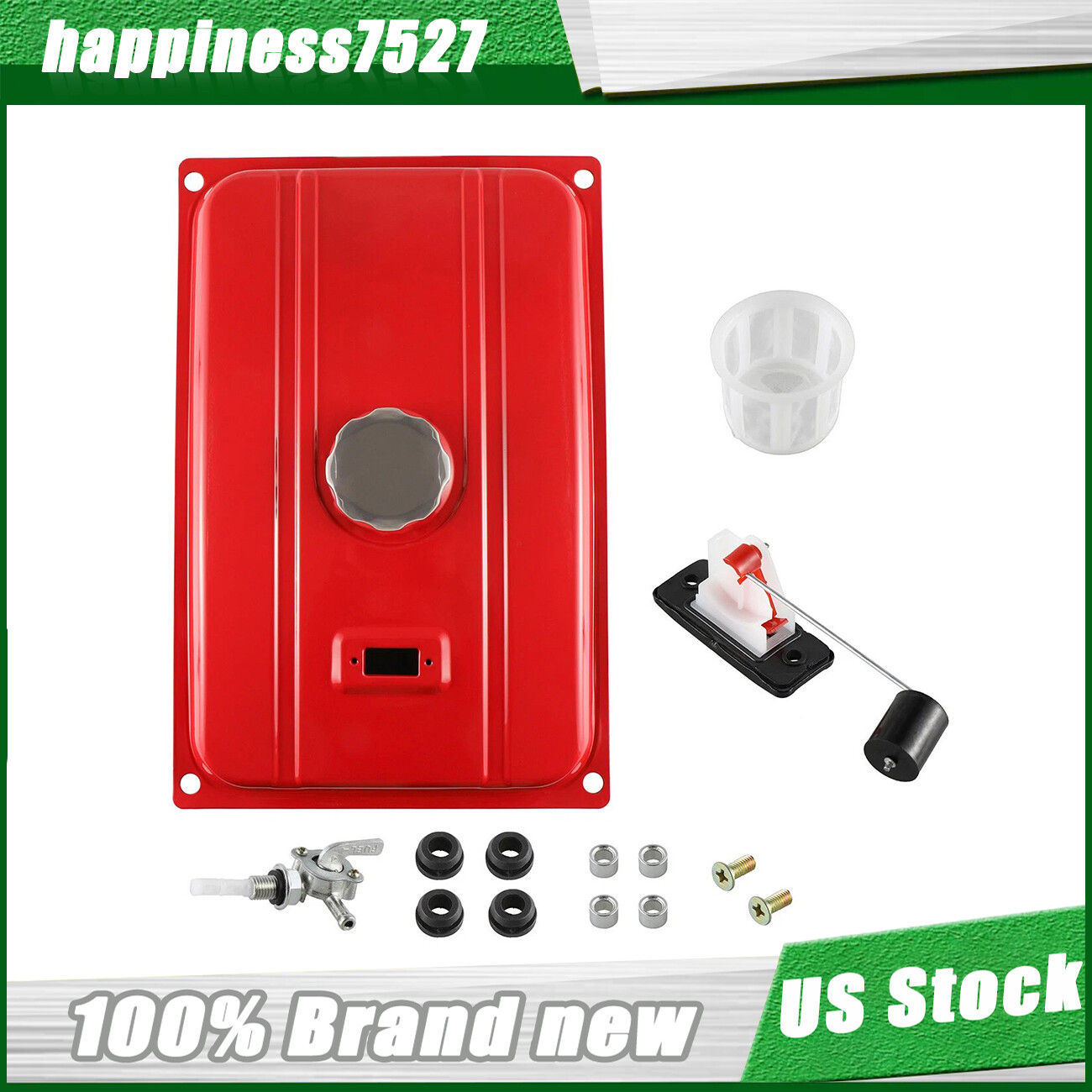 Gas Tank Fuel Valve Chrome Cap 26.5 Liter 6500w