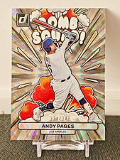 2023 Andy Pages Panini Donruss Bomb Squad Silver Insert SP 334/349 #BS6